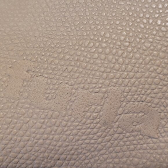 Furla Leather Tote - Cream Leather with "Furla" Logo - Leather Handles/Trim - Picture 6 of 10